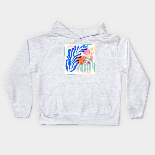 Flow Kids Hoodie by floracasti